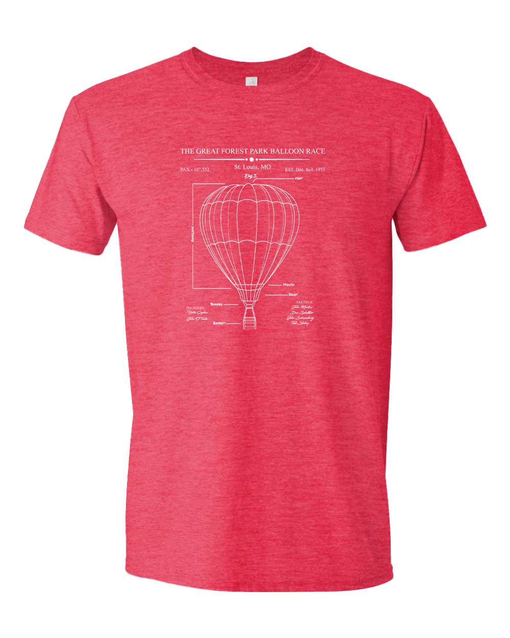 Balloon Blueprint - Tee  By Jack