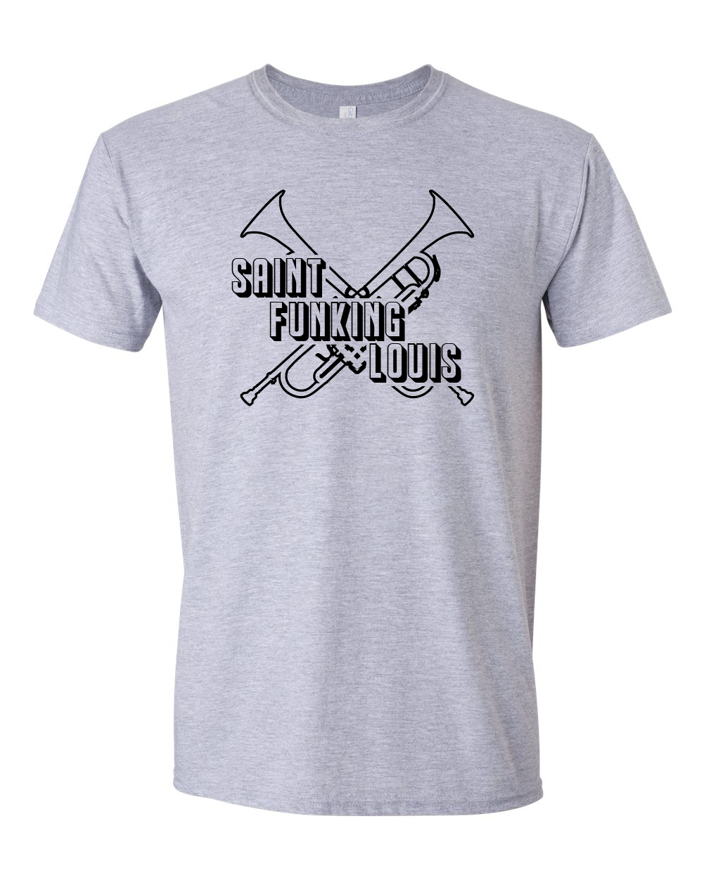 Saint Funking Louis - Tee – By Jack, image size:1001x1251