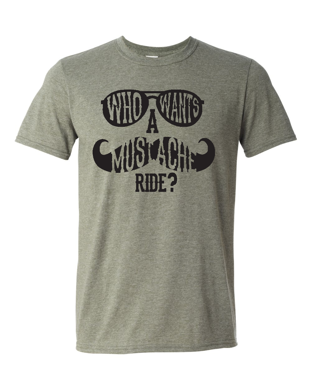 Mens Who Wants A Mustache Ride T Shirt Mens Who Wants A Mustache Ride T Shirt